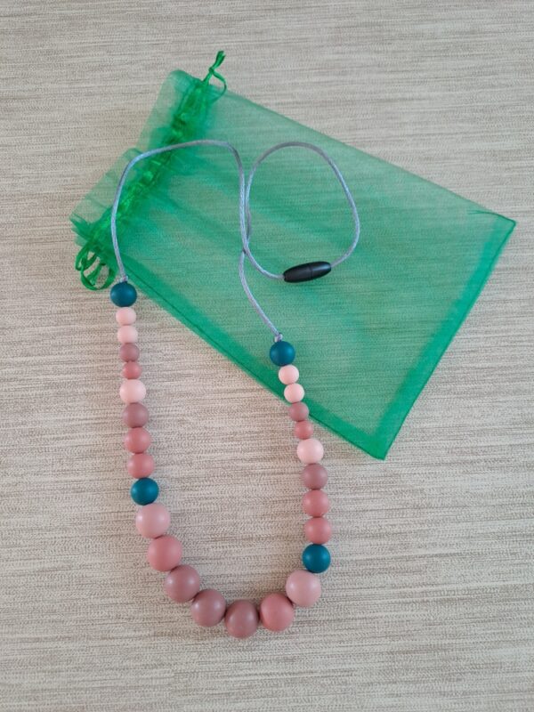 1-18 (1) Collier d'allaitement, de portage et de dentition.