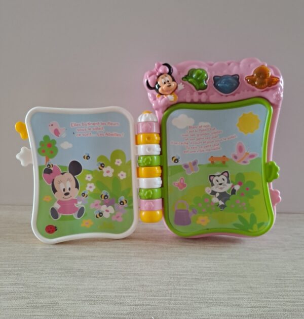 118-6 (2) Livre musical Minnie - 0/6m