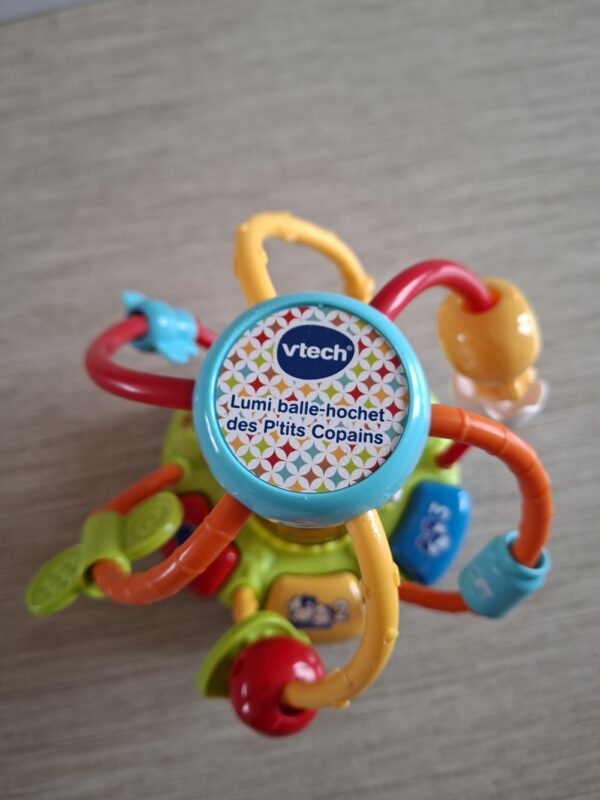 Lumi balle-hochet des p'tits copains- 3-24 mois