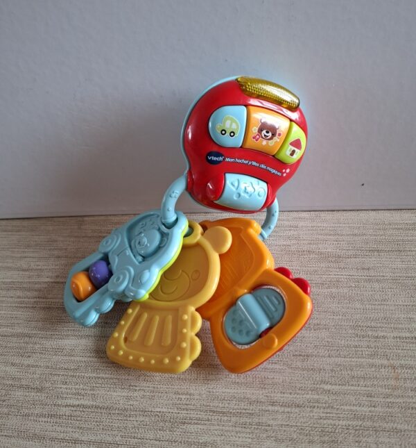 Mon hochet p'tites clés magiques- 3-36m