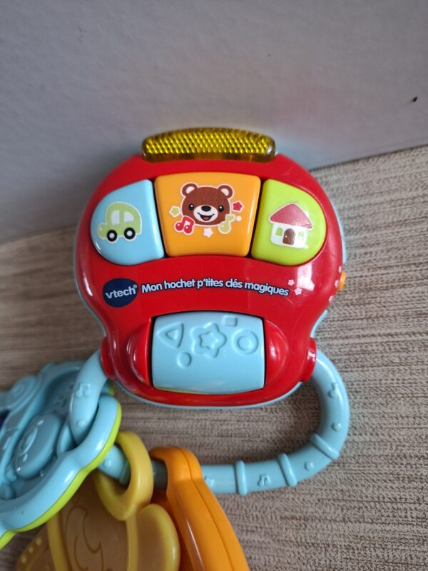 Mon hochet p'tites clés magiques- 3-36m