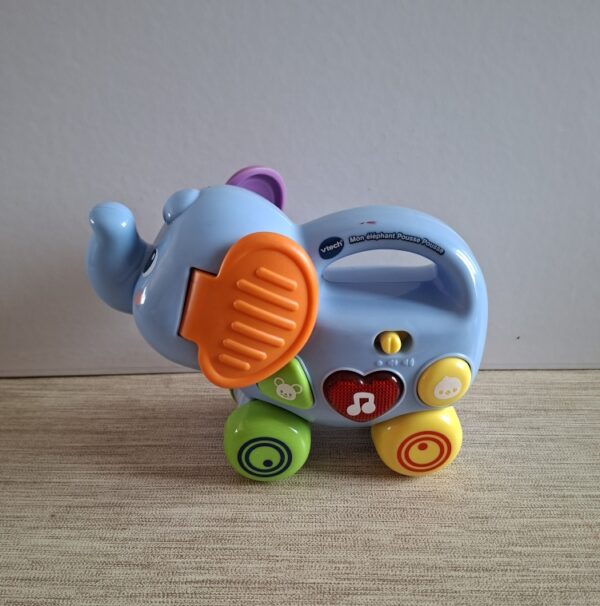 Mon éléphant pousse pousse- 6-36 mois